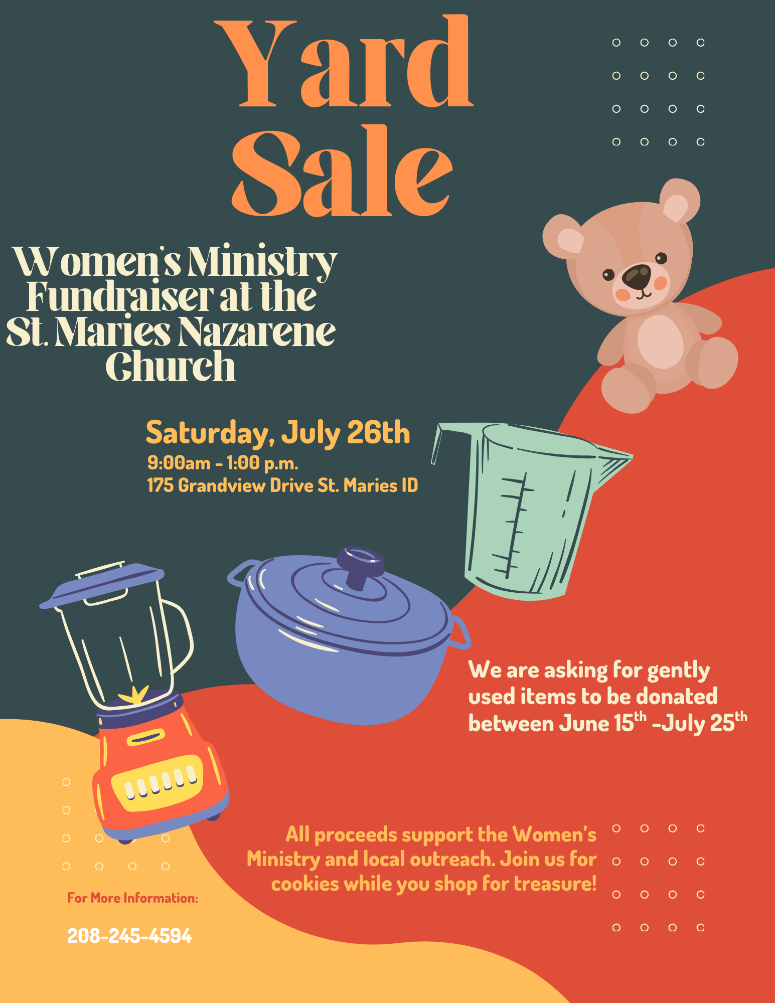 Women’s Ministry Yard Sale